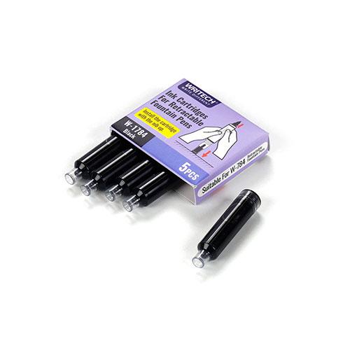 Writech Clictek Ink Cartridge Refill - Blue (Pack of 5)