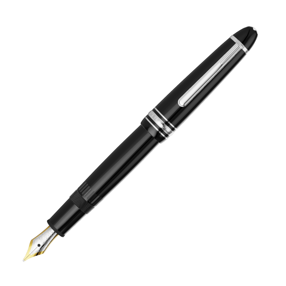 Montblanc LeGrand Fountain Pen Black with Platinum Trim Meisterst ck