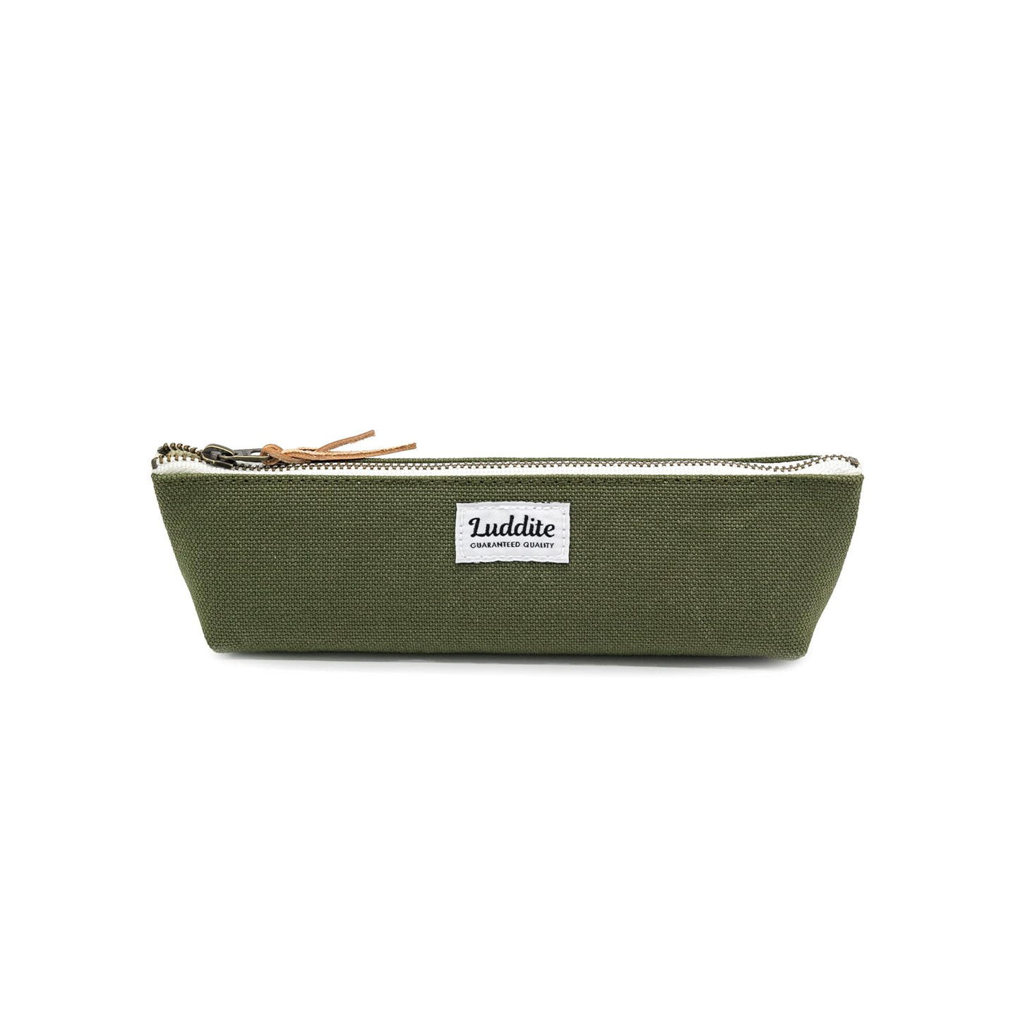 Luddite Boat Slim Pen Case - Olive Green