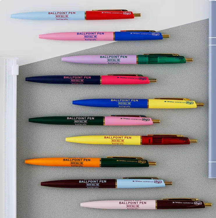 Mark's Style Days x Anterique Mini Ballpoint Pen - Blue/Brown