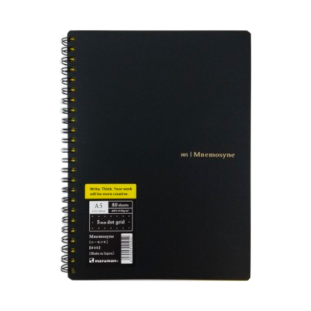 Maruman Mnemosyne N105 A5 Notebook - Dot Grid (5mm) – Dromgoole's