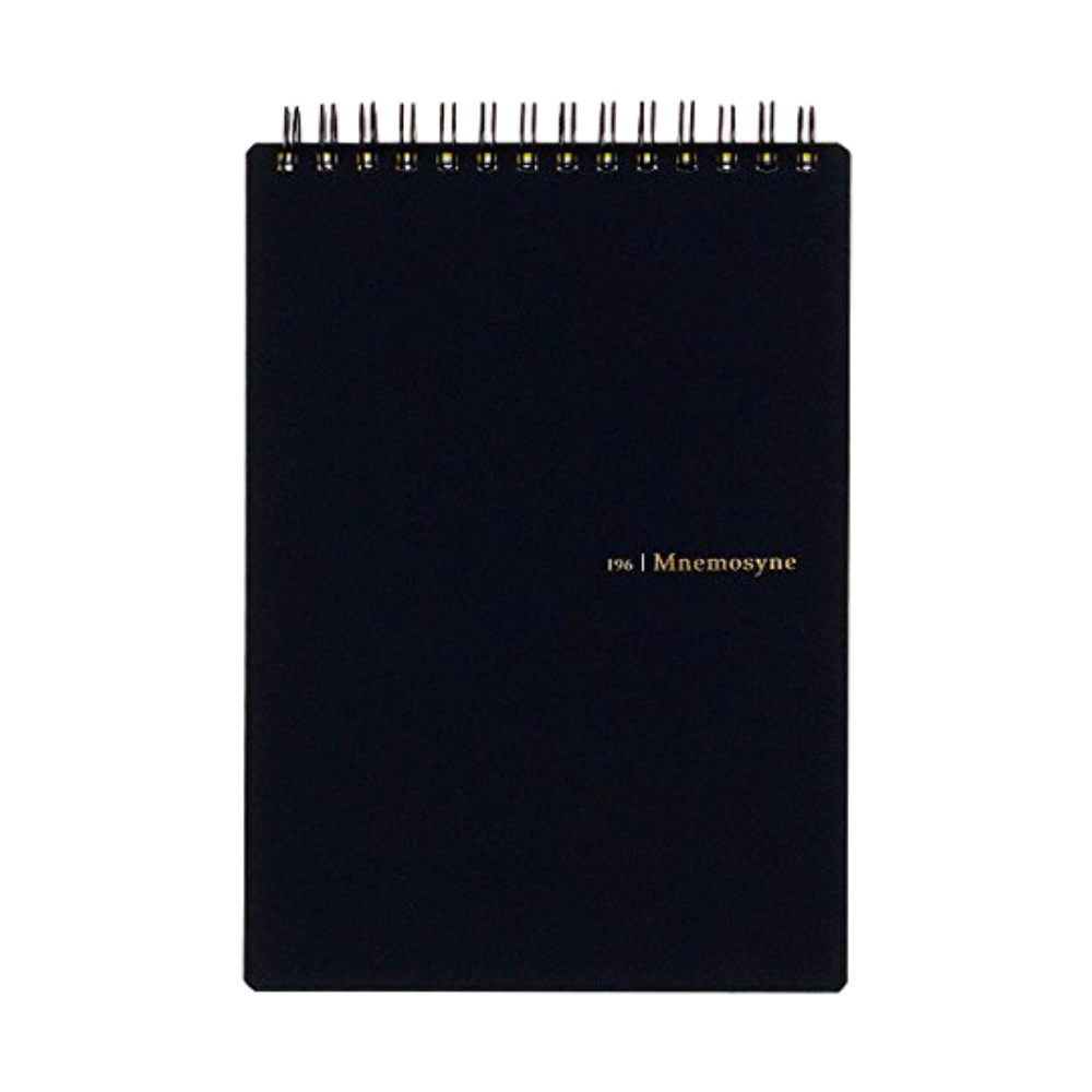 Maruman Mnemosyne N196 B6 Top-Spiral Notebook - Lined (7mm