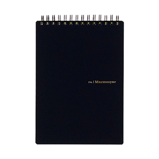 Maruman Mnemosyne N196 B6 Top-Spiral Notebook - Lined (7mm)