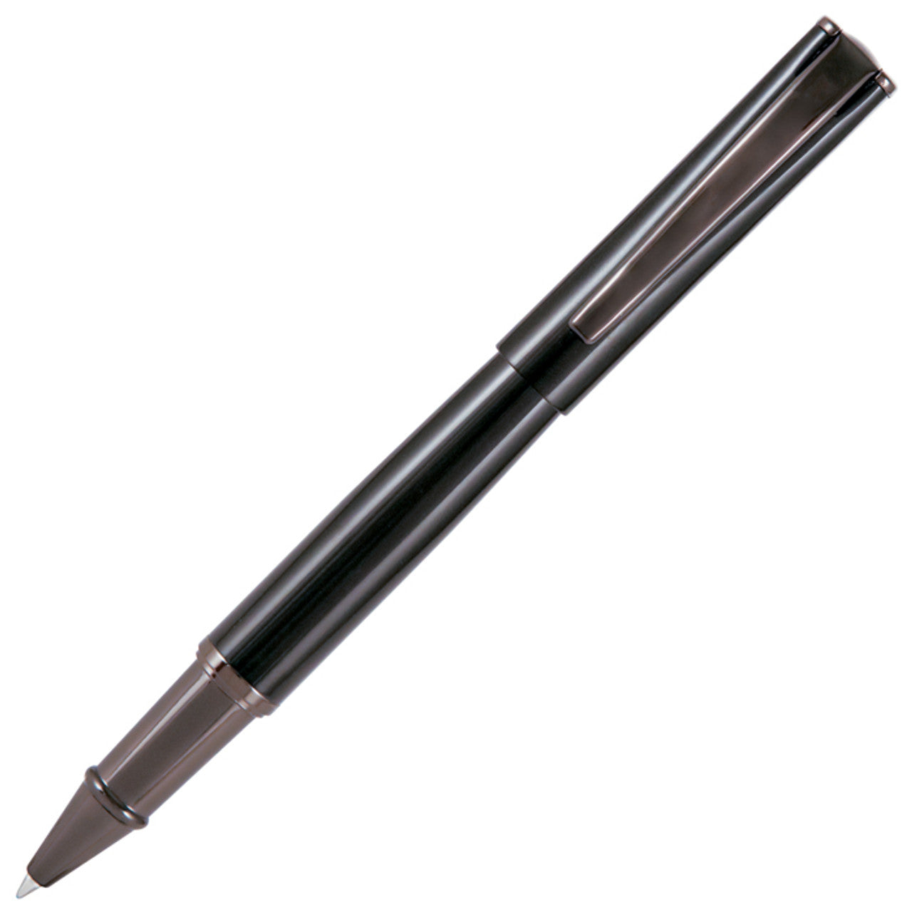 Monteverde Impressa Rollerball - Black with Gun Metal Trim