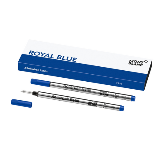 Montblanc Rollerball Refill - Royal Blue (2ea)
