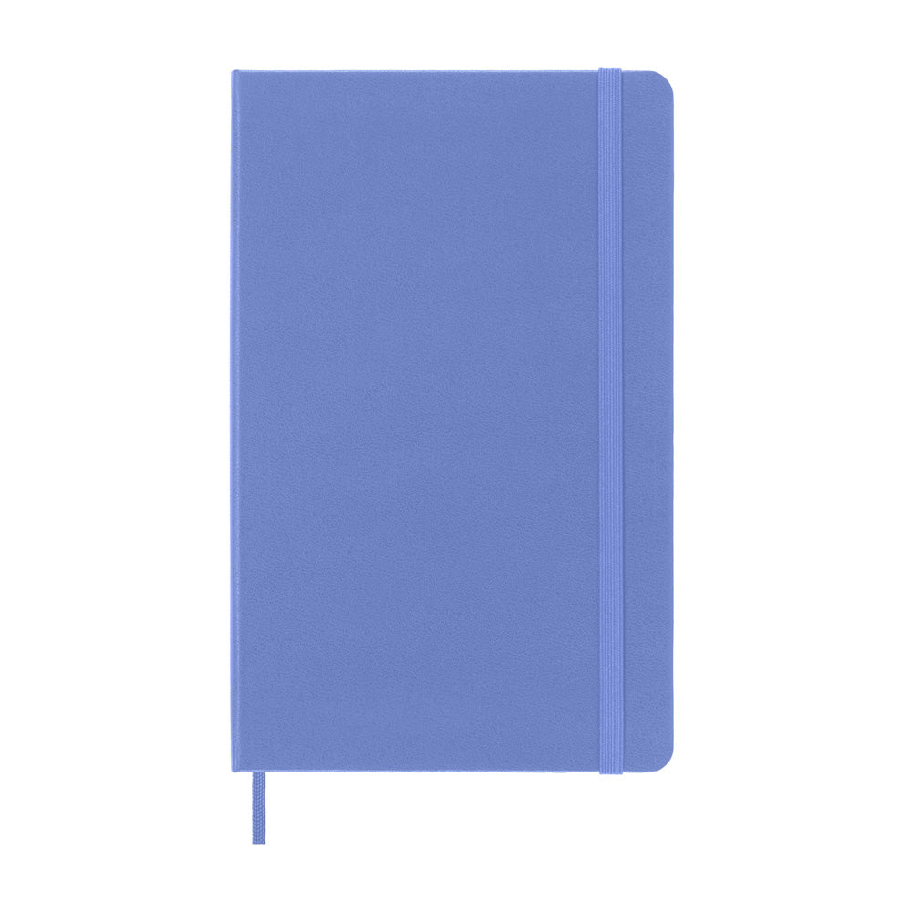 Moleskine Large Hardcover Classic Plain Notebook - Hydrangea Blue