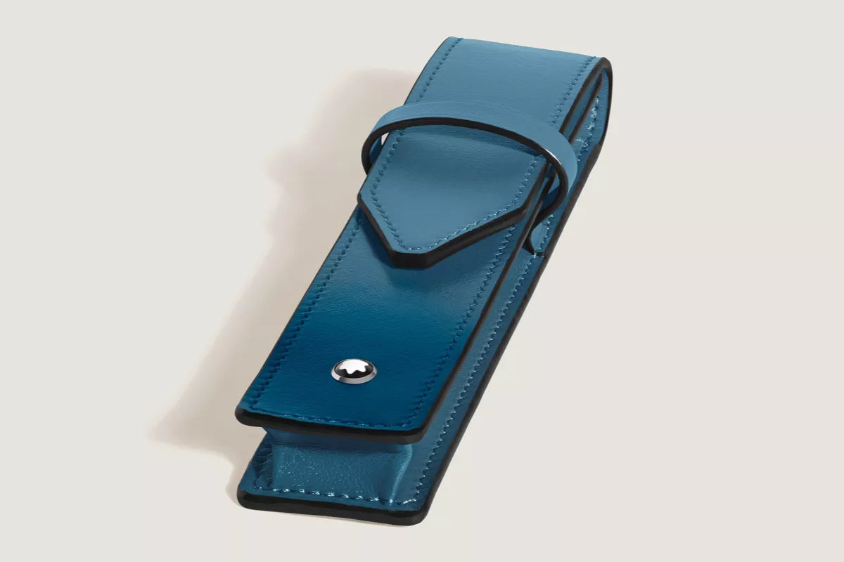 Montblanc Sfumato 1-Pen Pouch - Smoky Blue