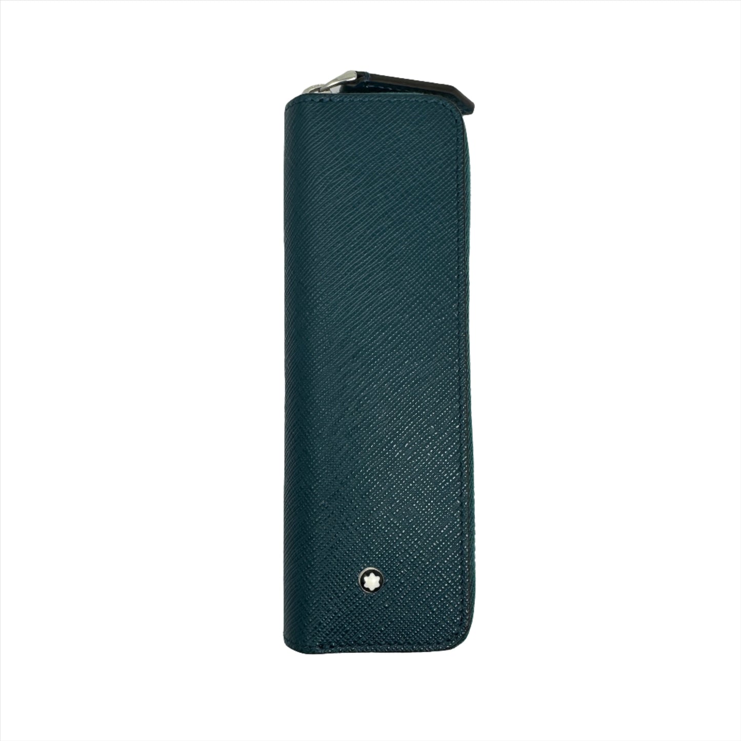 Montblanc 1-Pen Zippered Pouch - Cypress Blue (Sartorial)