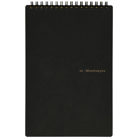Maruman Mnemosyne N166 A5 Twin Ring Notepad - Lined (7mm)