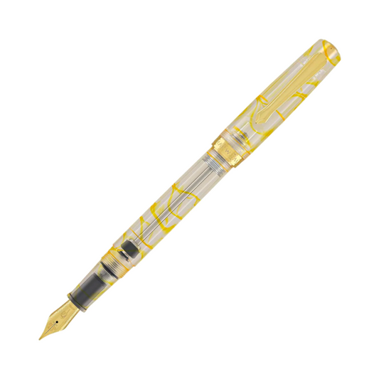 Nahvalur Original Plus Fountain Pen - Gold Ocellatus