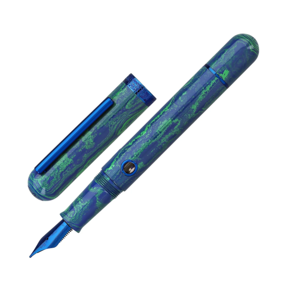 Nahvalur Nautilus Fountain Pen - Faroe Marine – Dromgoole's Fine