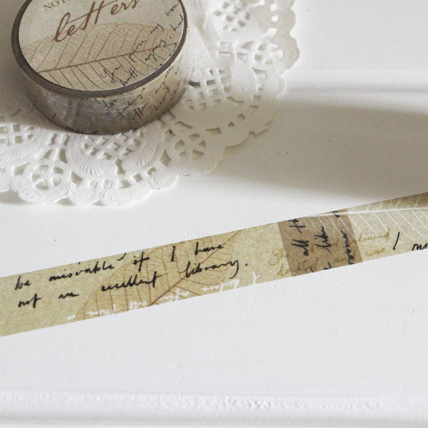 Note & Wish Washi Tape - Letters