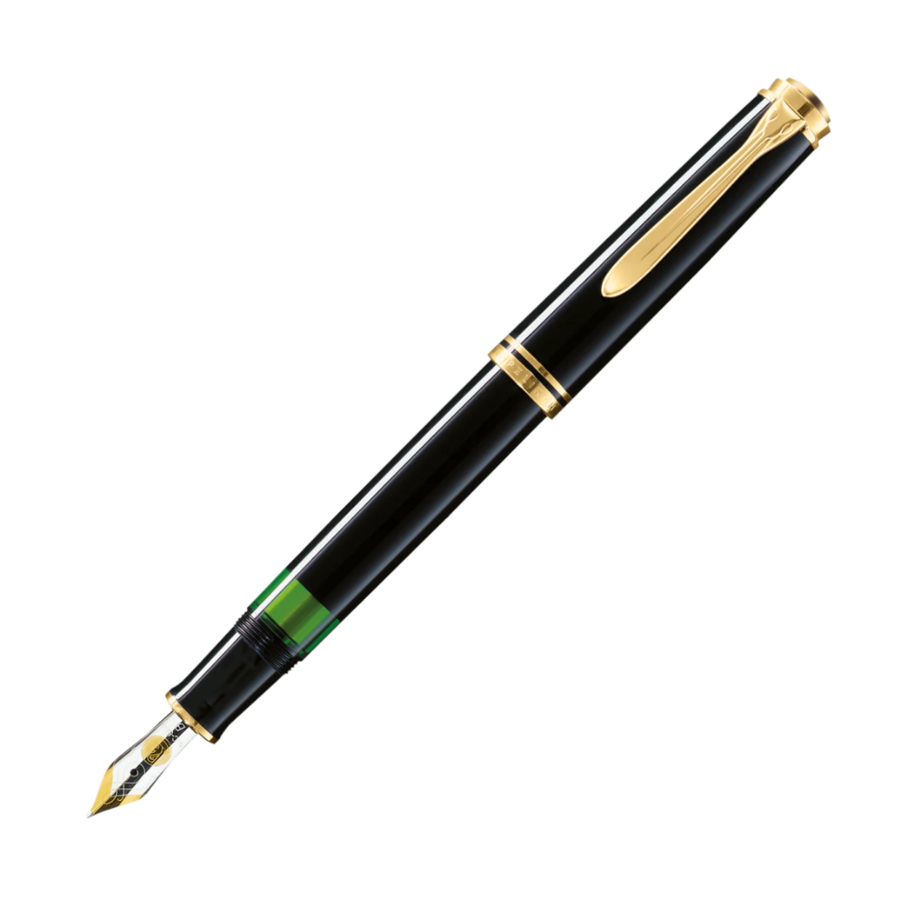 Pelikan Souverän M400 Series Fountain Pen - Black – Dromgoole's
