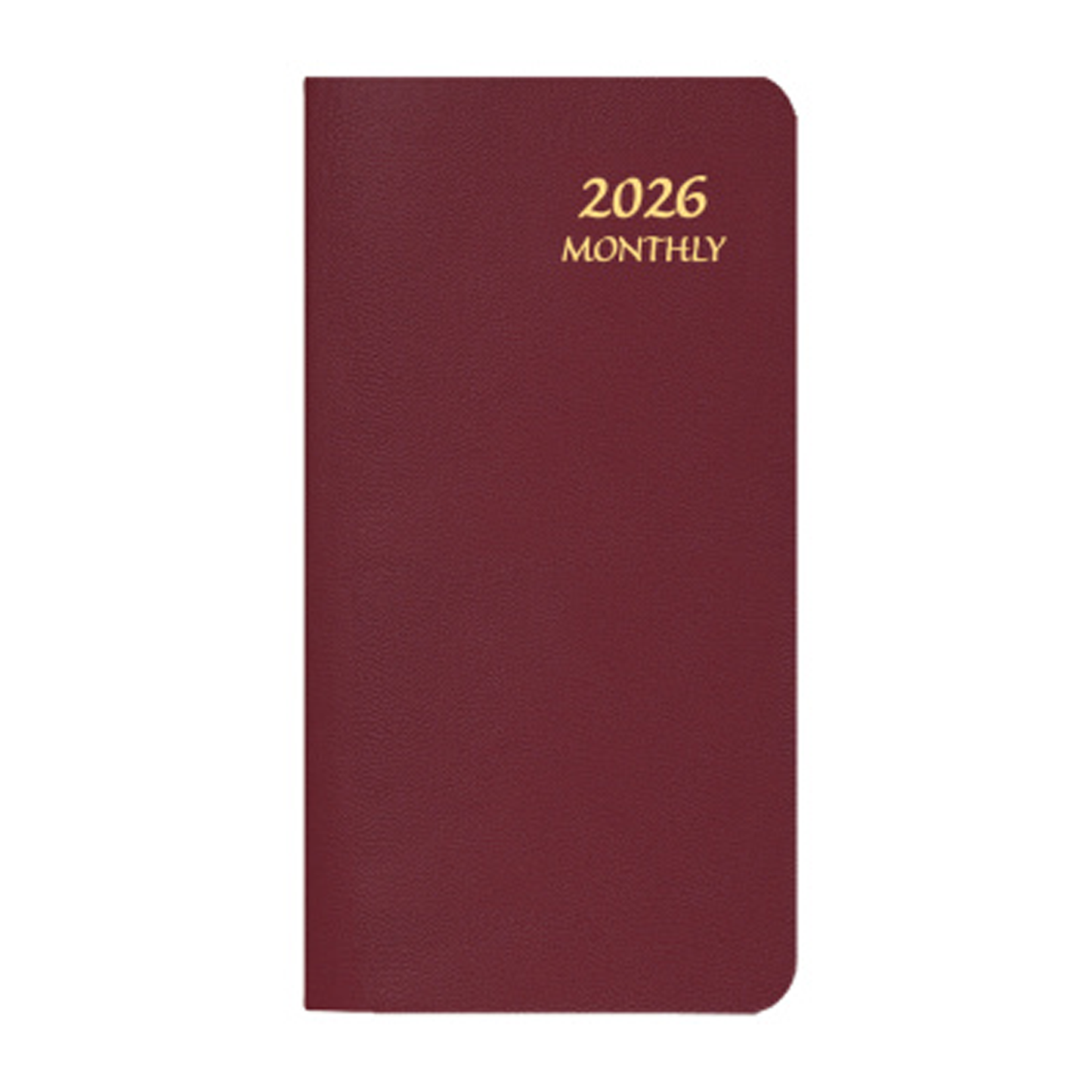 Payne 2026 Pocket Monthly Upright Planner - Skivertex