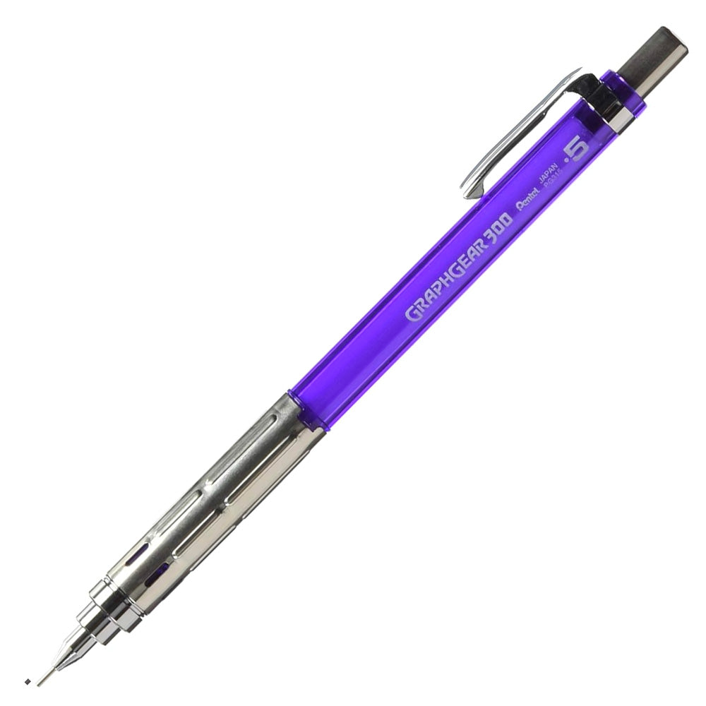 Pentel GraphGear 300 Premium Mechanical Pencil - .5mm Purple
