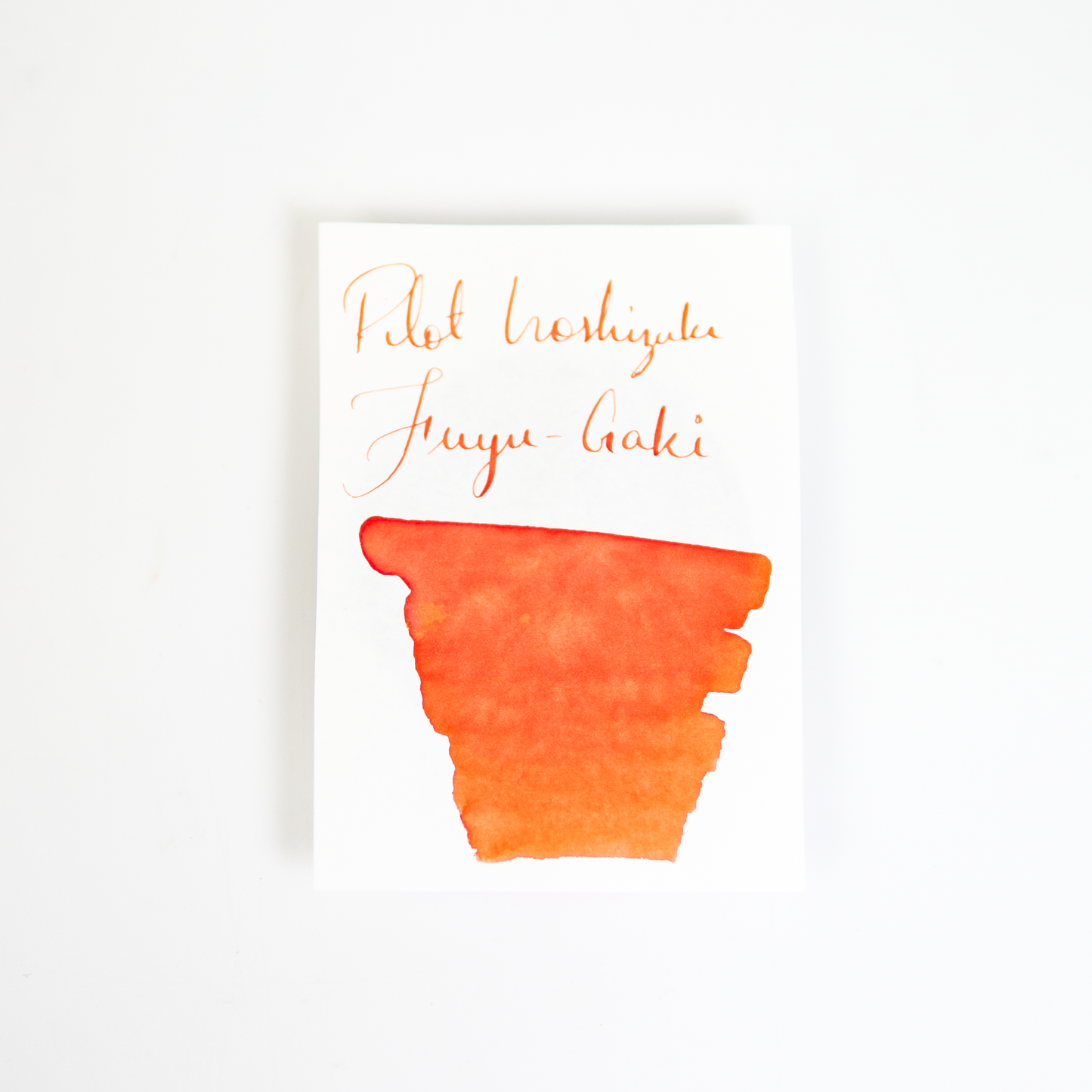 Pilot Iroshizuku Bottled Ink - Fuyu-Gaki Winter Persimmon (15ml)