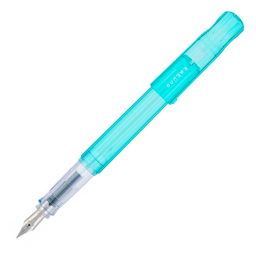 Pilot Kaküno Fountain Pen - Family Series Boy Translucent Aqua (Fine)