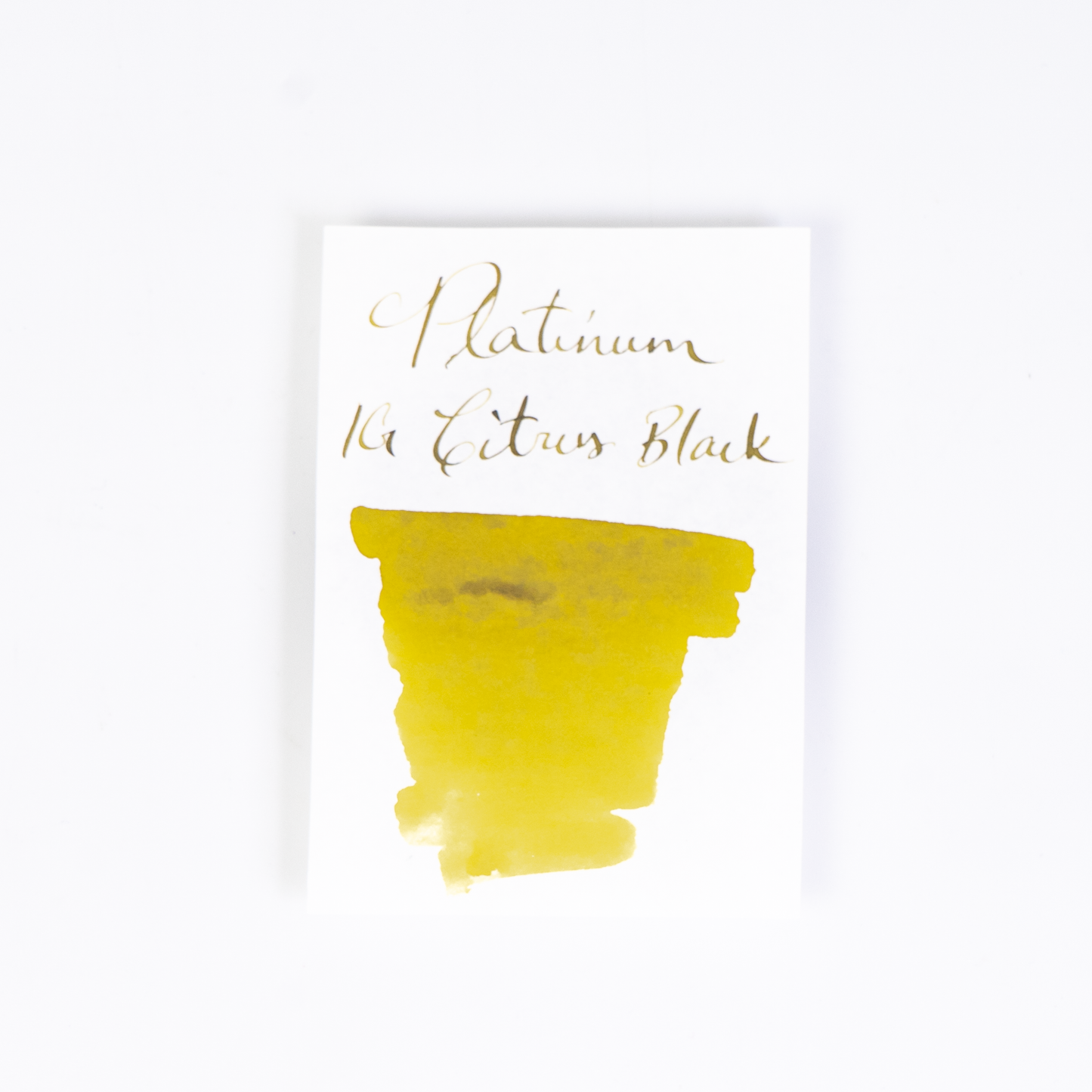 Platinum Classic Citrus Black (60ml) Bottled Ink