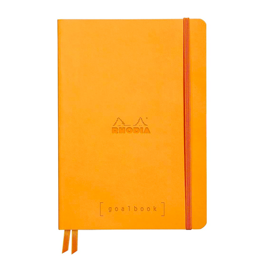 Rhodia Goalbook A5 Softcover - Orange (Dotted)
