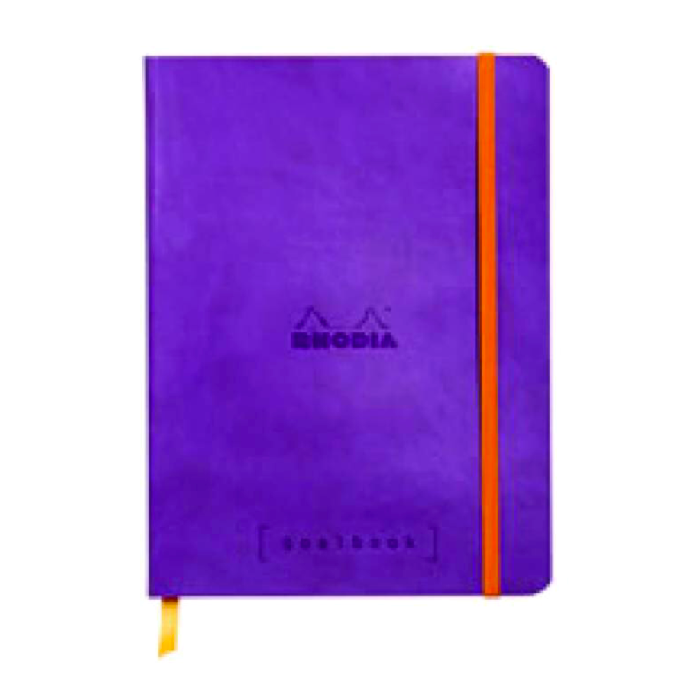 Rhodia Goalbook A5 Softcover - Purple (Dotted)