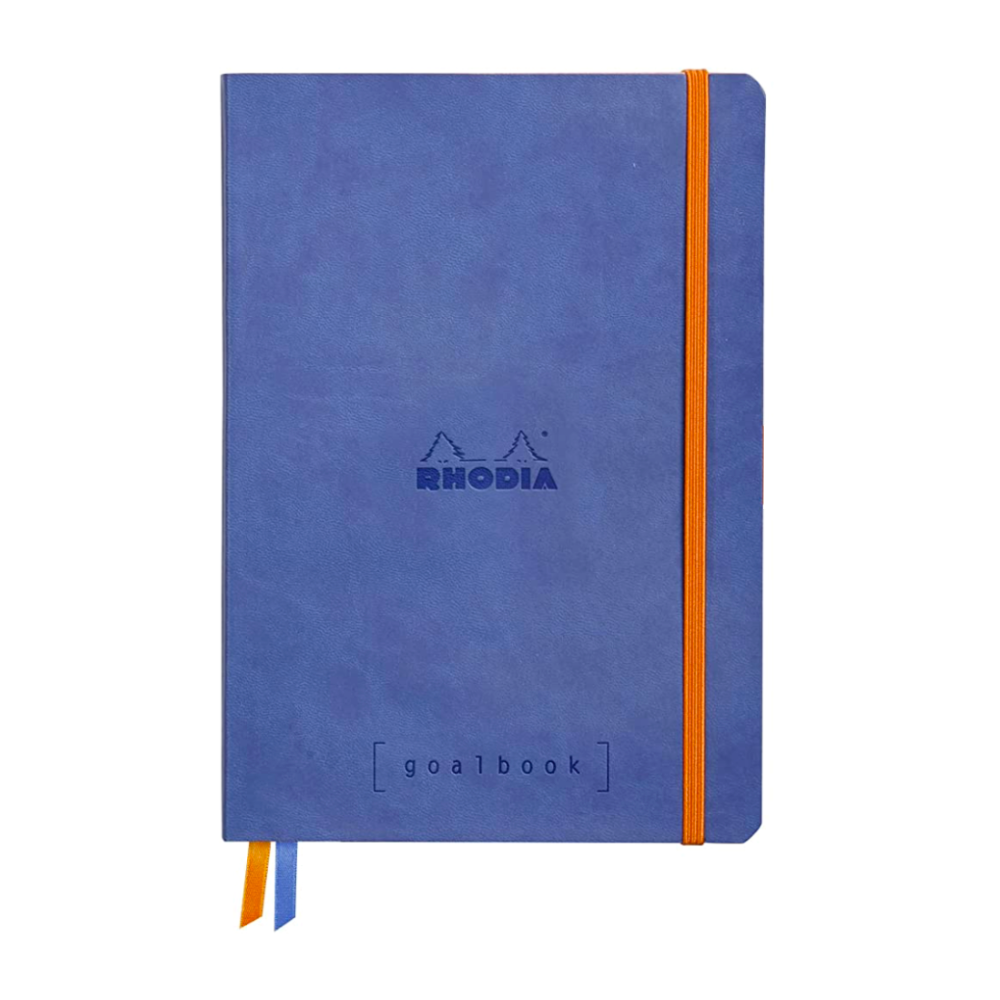 Rhodia Goalbook A5 Softcover - Sapphire (Dotted)