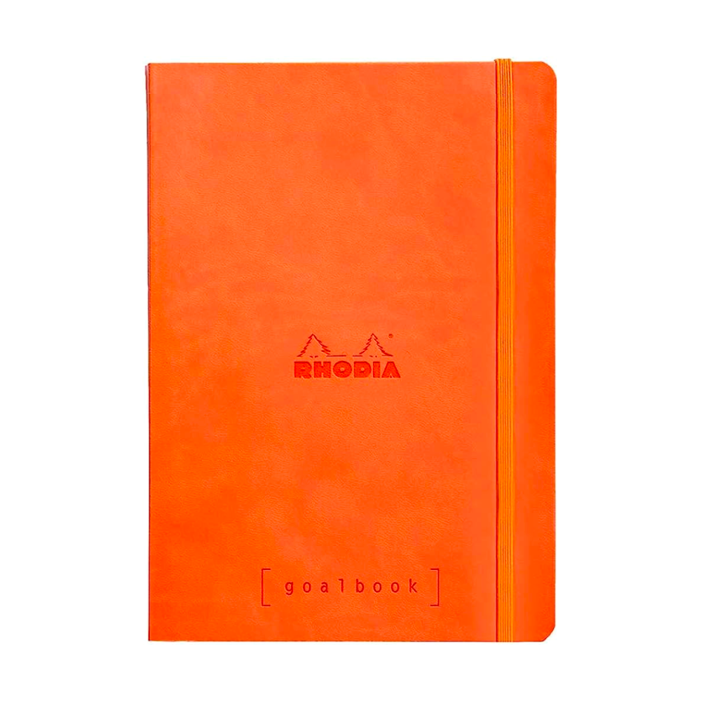 Rhodia Goalbook A5 Softcover - Tangerine (Dotted) – Dromgoole's