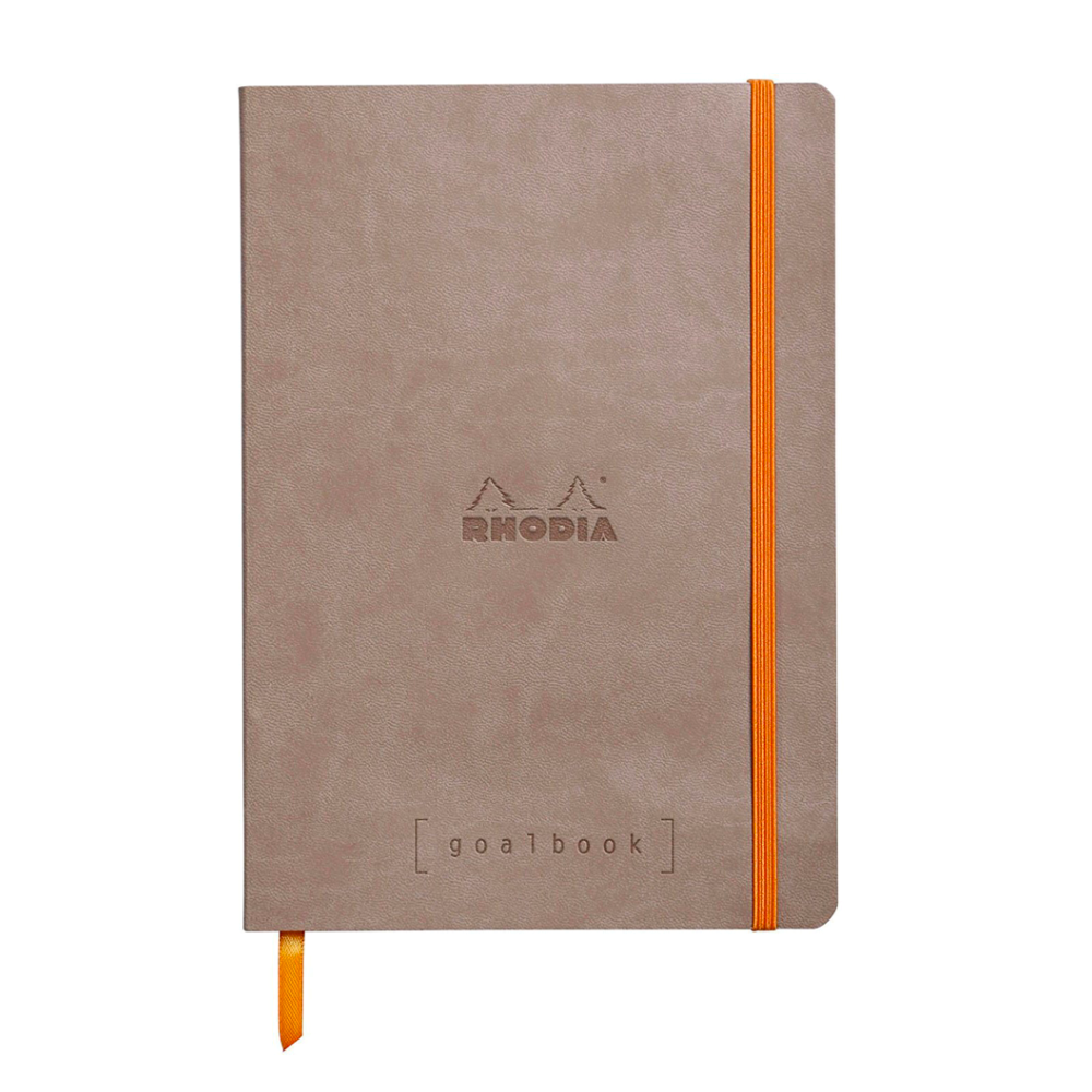 Rhodia Goalbook A5 Softcover - Taupe (Dotted)