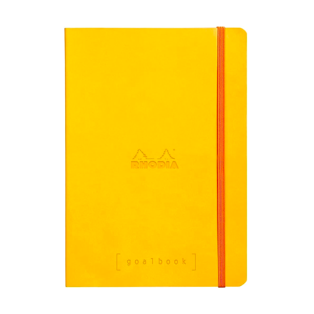 Rhodia Goalbook A5 Softcover - Yellow (Dotted)