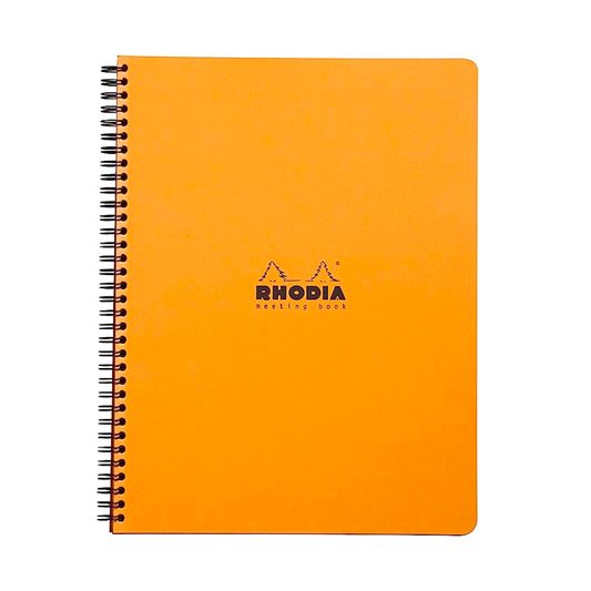 Rhodia Meeting Wirebound Book (A5) - Orange