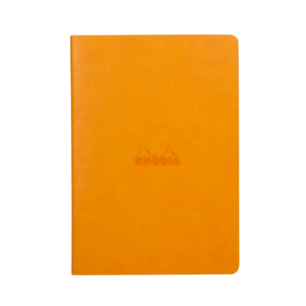 Rhodia A5 Dot Grid Sewn Spine Notebook - Orange