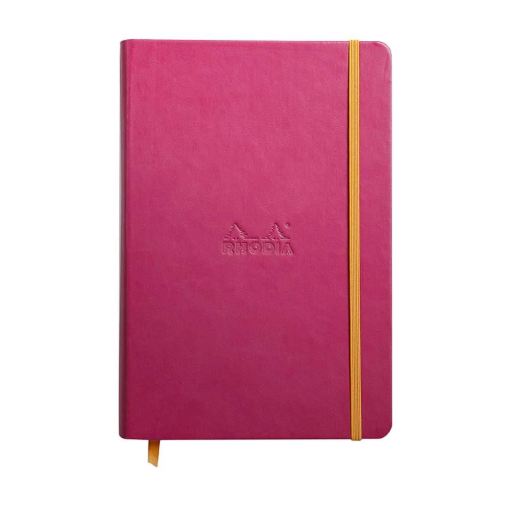 Rhodia Rhodiarama Webnotebook Softcover A5 Dot Grid - Raspberry
