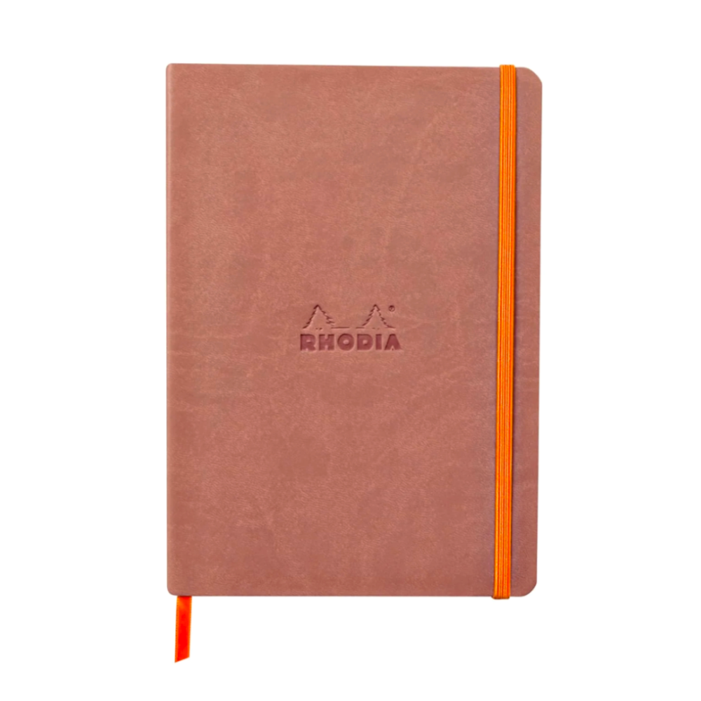 Rhodia Rhodiarama Webnotebook Softcover A5 Dot Grid - Rosewood