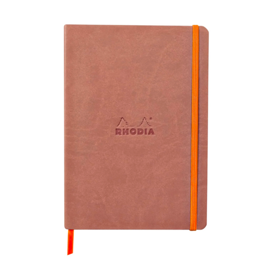 Rhodia Rhodiarama Webnotebook Softcover A5 Dot Grid - Rosewood