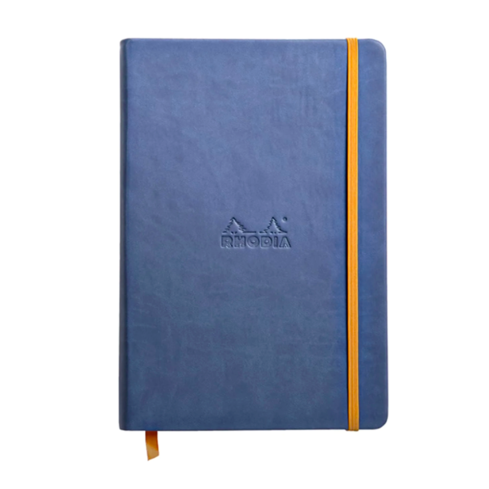 Rhodia Rhodiarama Webnotebook A5 Lined Hardcover - Sapphire
