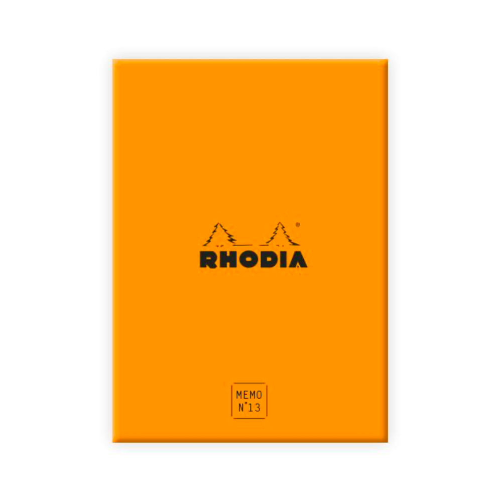 Rhodia Memo Pad #13 with Refillable Box - Lined