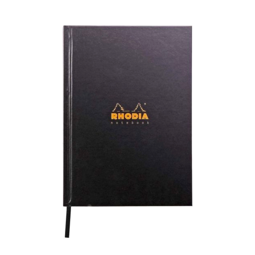 Rhodia Rhodiactive Hardcover A5 Lined - Black