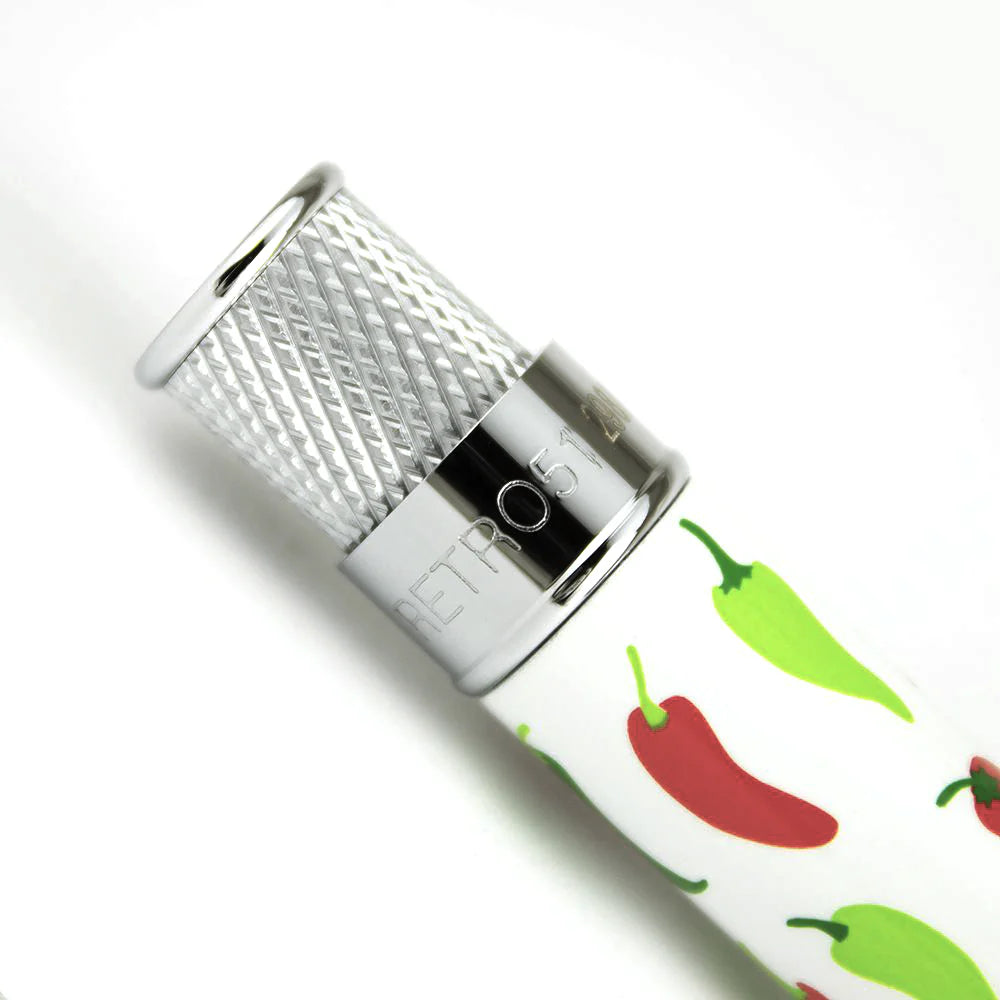 Retro 51 Collection Tornado Rollerball - White Chili Pepper (Airline International Exclusive)