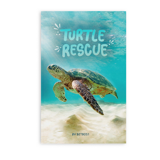 Retro 51 Classic Notebook - Sea Turtle Rescue (Dotted)