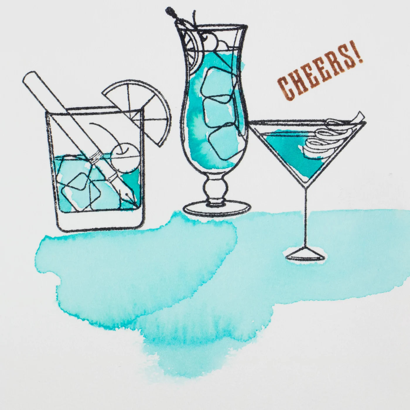 Well Appointed Desk Clear Stamp Set - Don't Drink Ink (9 Designs)