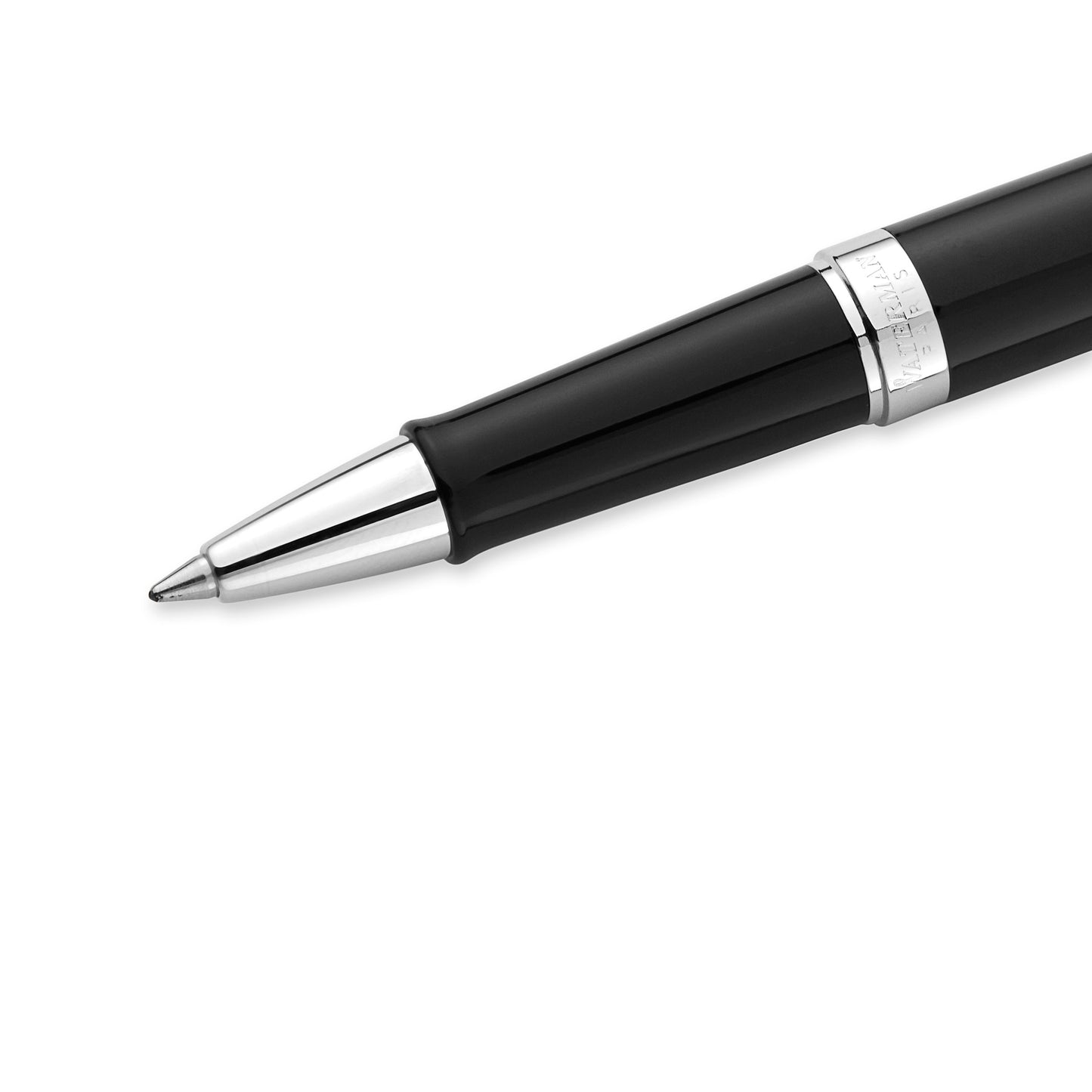 Waterman Hemisphere Rollerball - Black with Chrome Trim