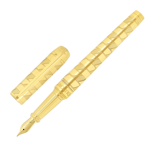 S.T. Dupont Monogram 1872 Eternity XL Fountain Pen - Gold