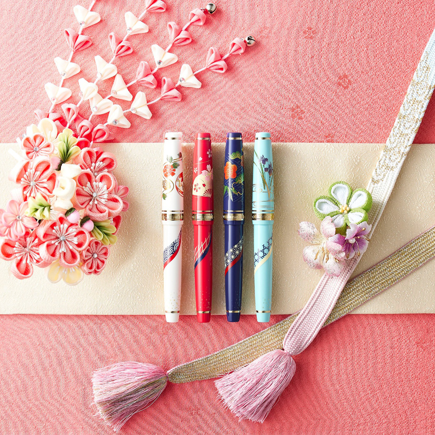 Sailor Pro Gear Slim Fountain Pen - Kimono - Happiness