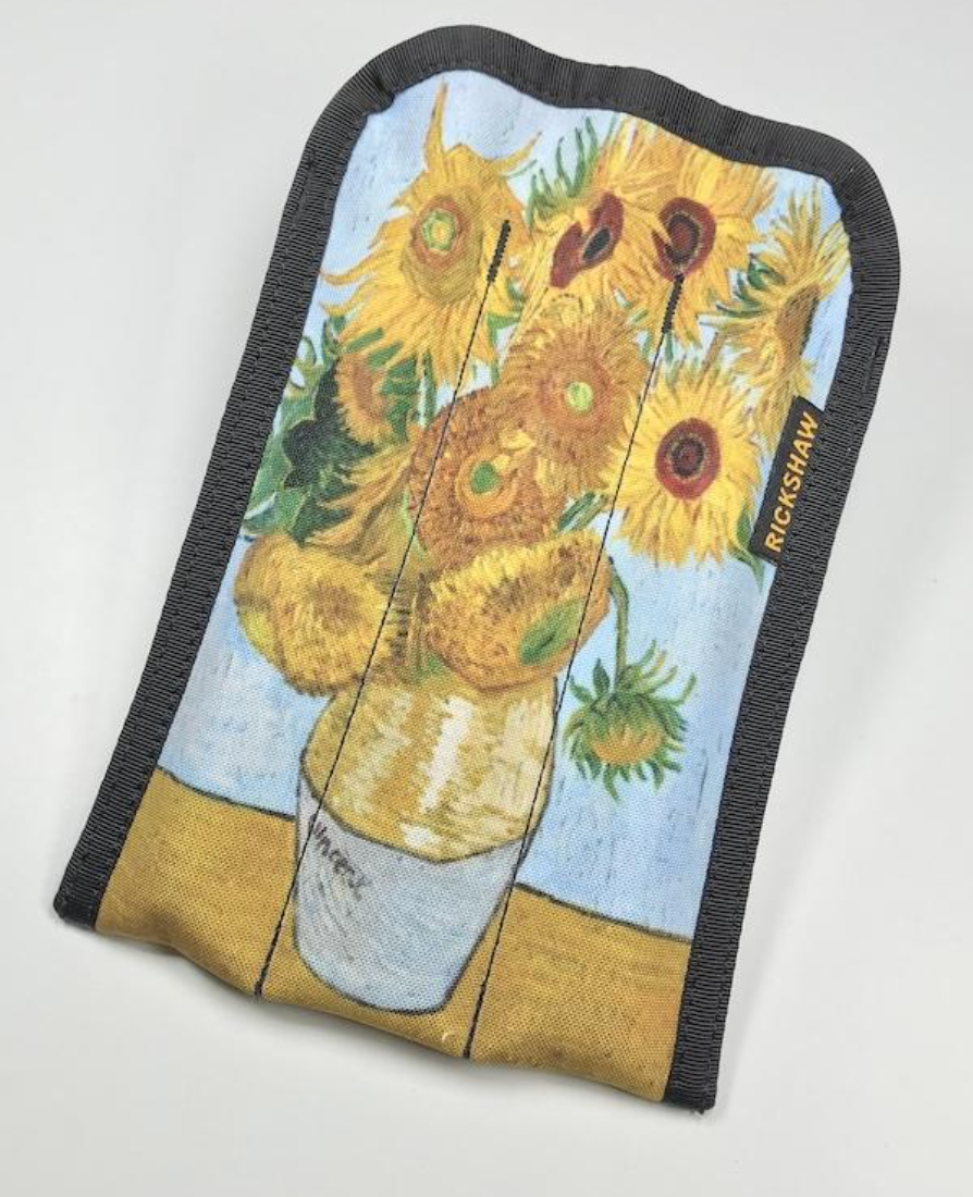 Rickshaw Bagworks 3-Pen Coozy Sleeve - van Gogh Sunflower