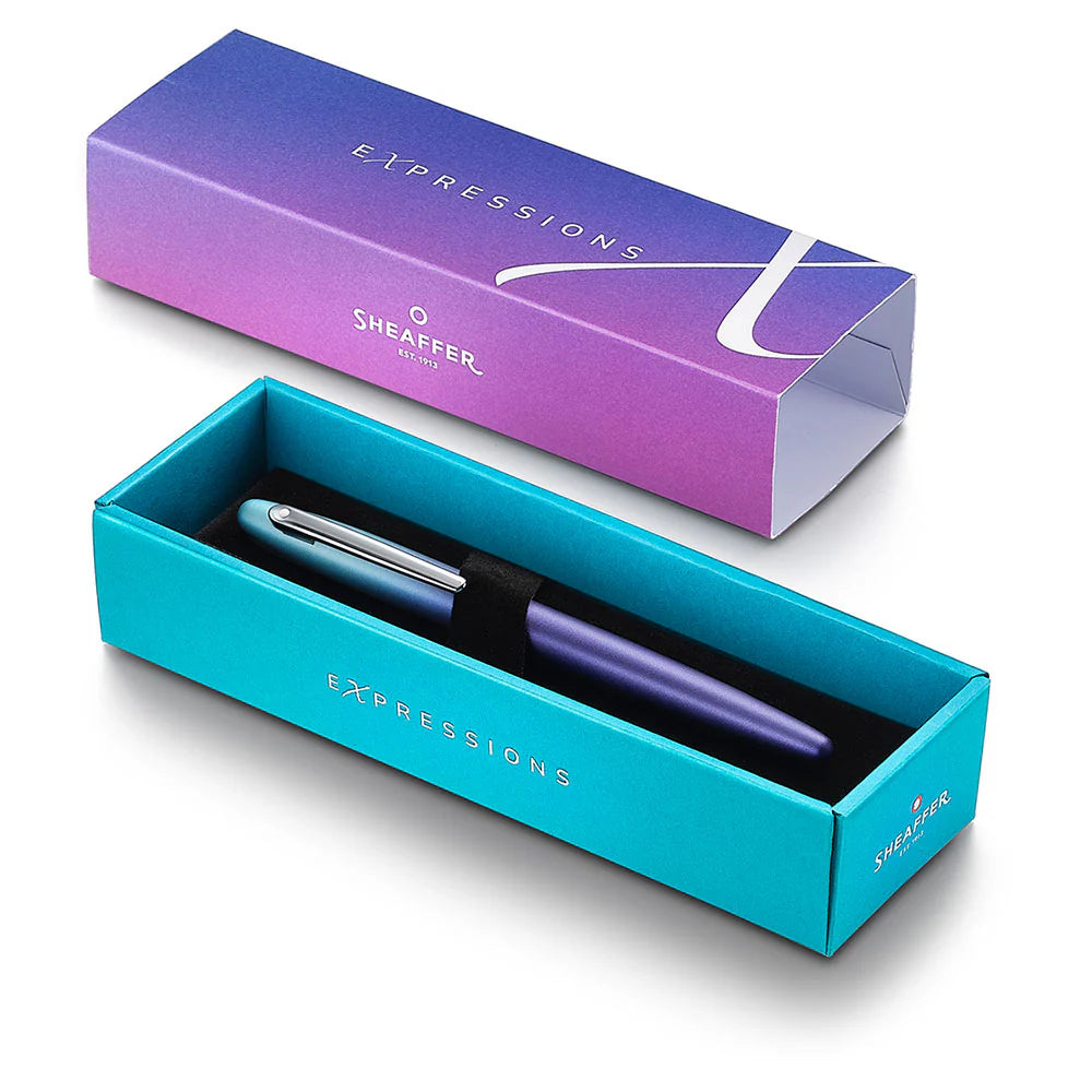 Sheaffer VFM Expressions Fountain Pen - Blue-Purple Gradient