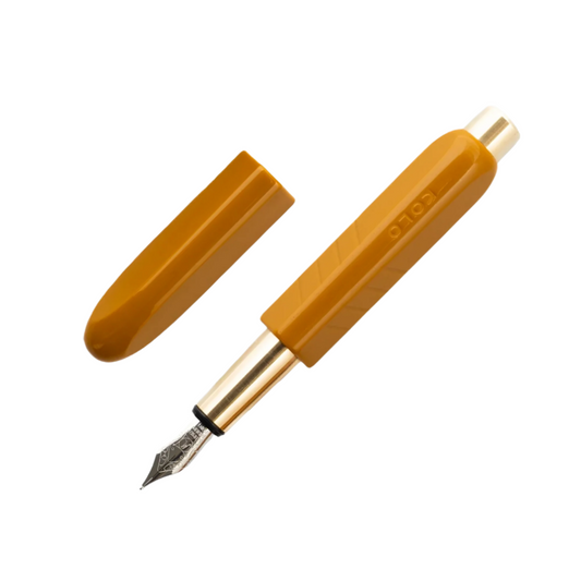 Kolo Tino Acrylic Fountain Pen - Sunny Yellow