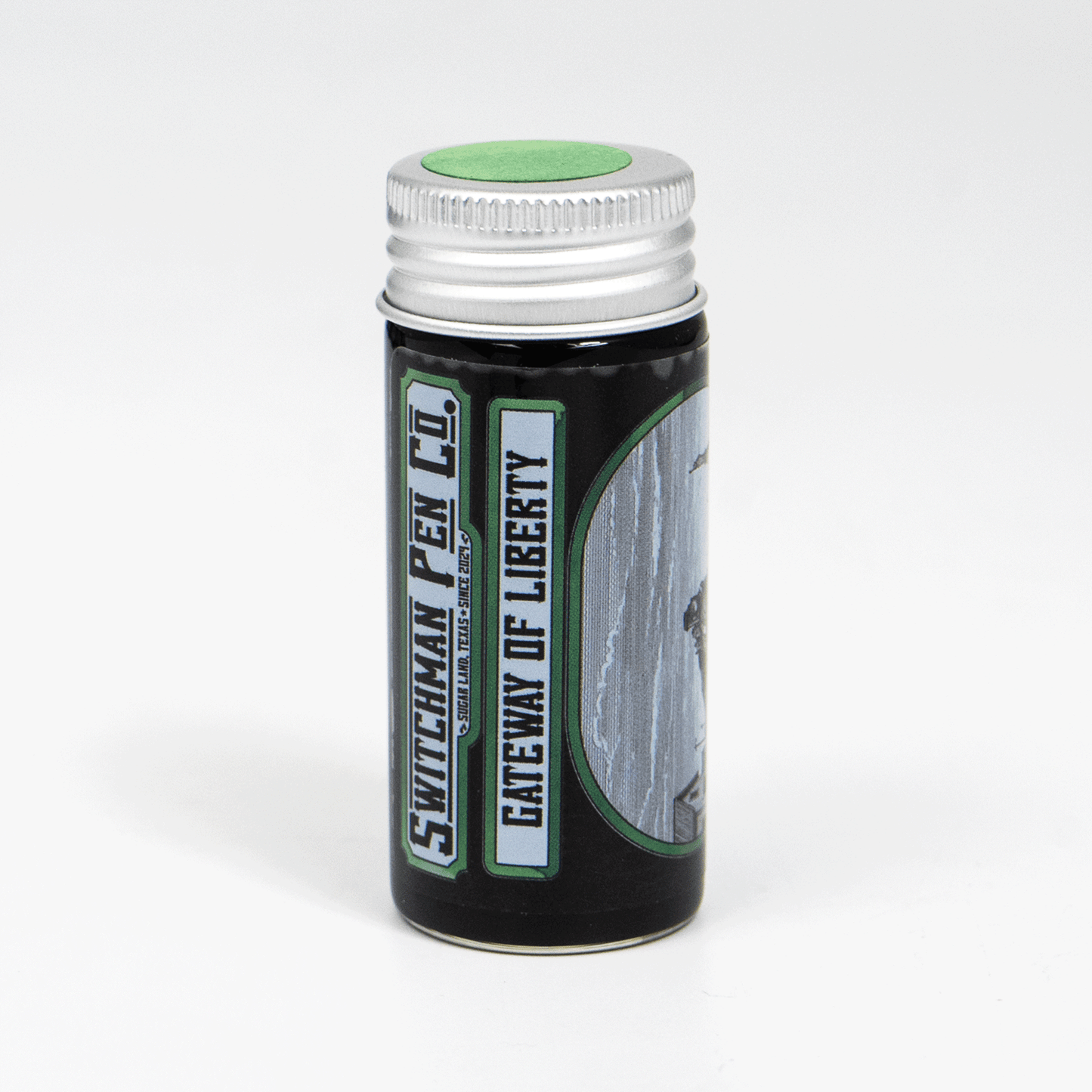 Switchman Pen Company Bottled Ink (35ml) - Gateway of Liberty: Patina Green