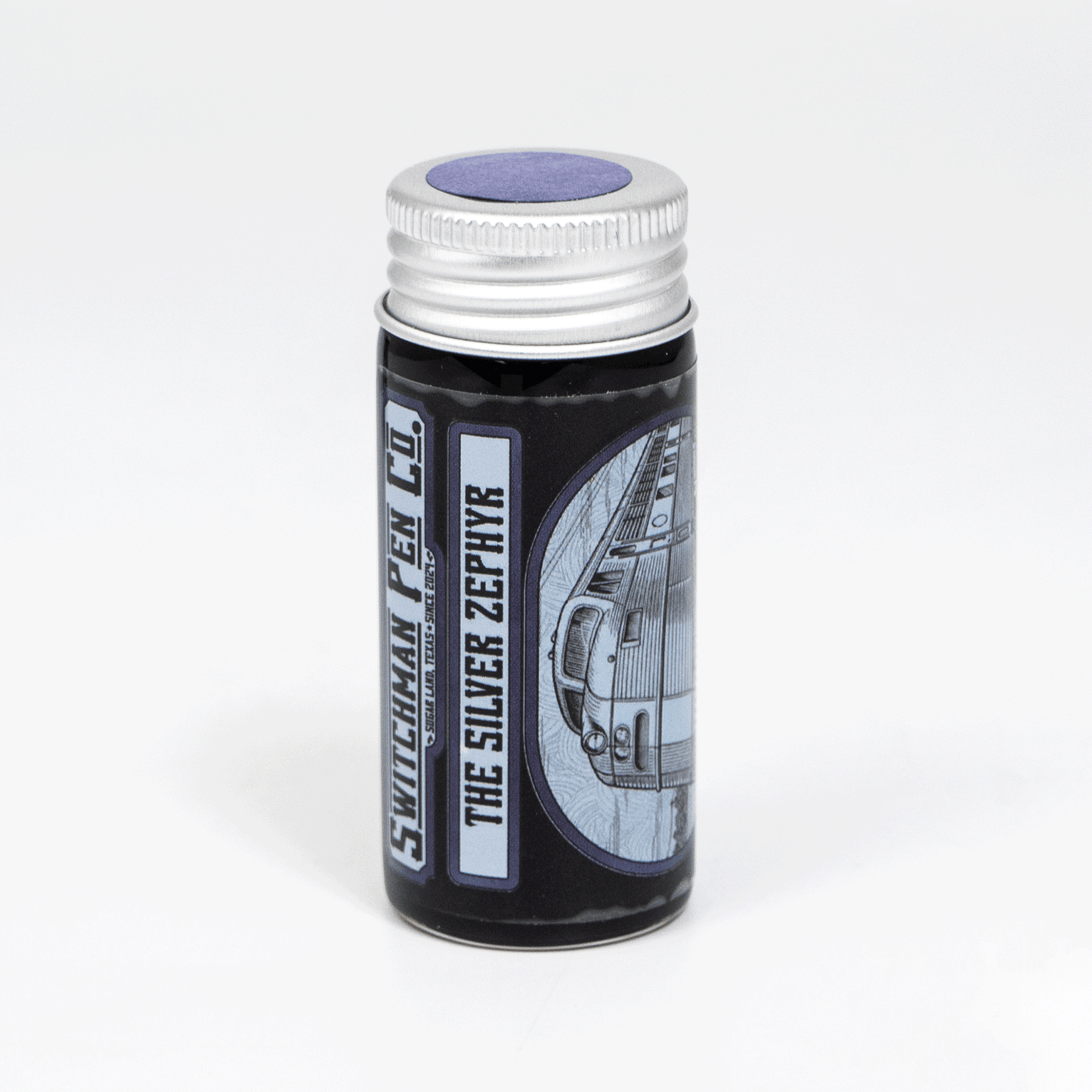 Switchman Pen Company Bottled Ink (35ml) - The Silver Zephyr: Founder's Gray