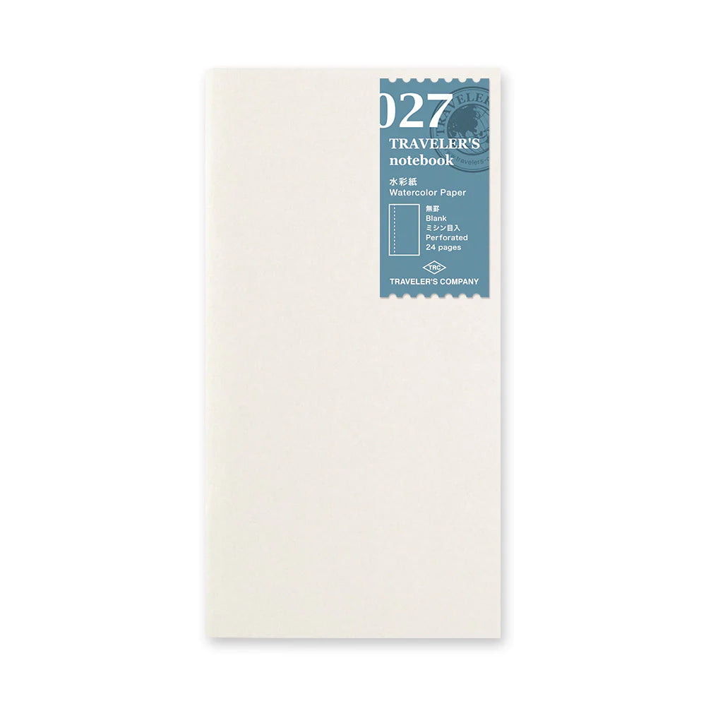 TRAVELER'S Notebook Regular 027 Watercolor Paper