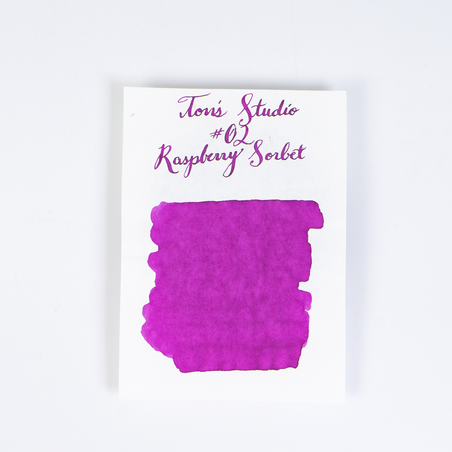 Tom's Studio 02 Raspberry Sorbet (50ml) Bottled Ink