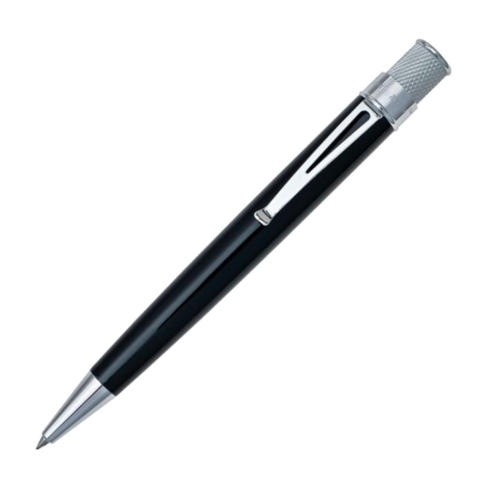 Retro 51 Tornado Classic Lacquer Rollerball - Black